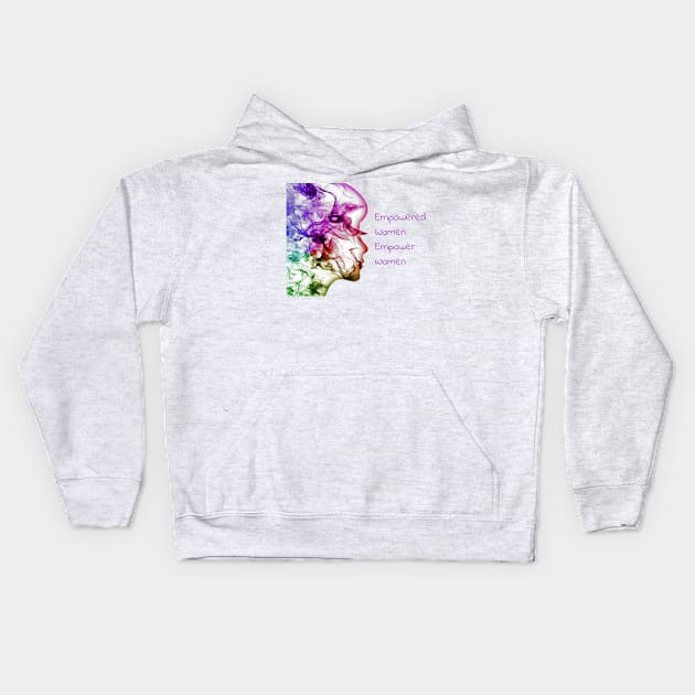 Empowered Women Kids Hoodie by West Virginia Women Work